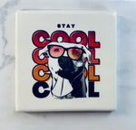 Cool Bailey Coaster 4" (square)